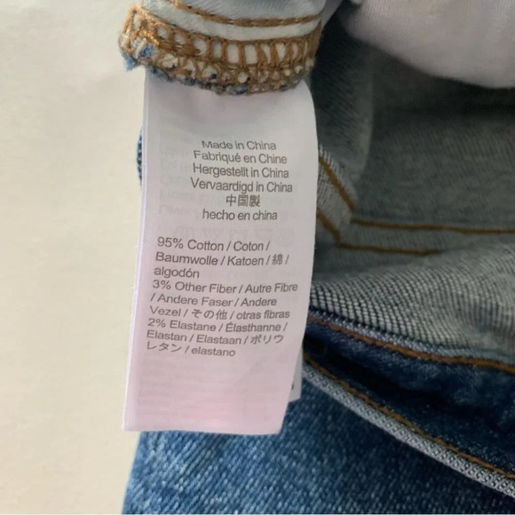 Madewell Cali Demi Boot Jeans in Bodney Wash Light Blue Flare  Leg Stretch 23 - Picture 9 of 13